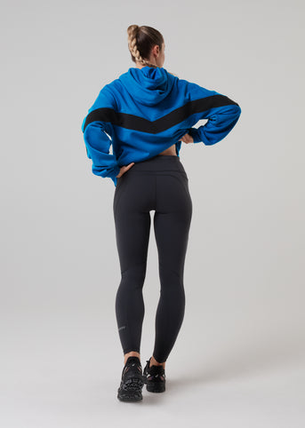 Got Your Back Hoody - Blue with Black Chevron